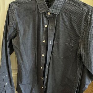 Men's Blue Checkered Shirt